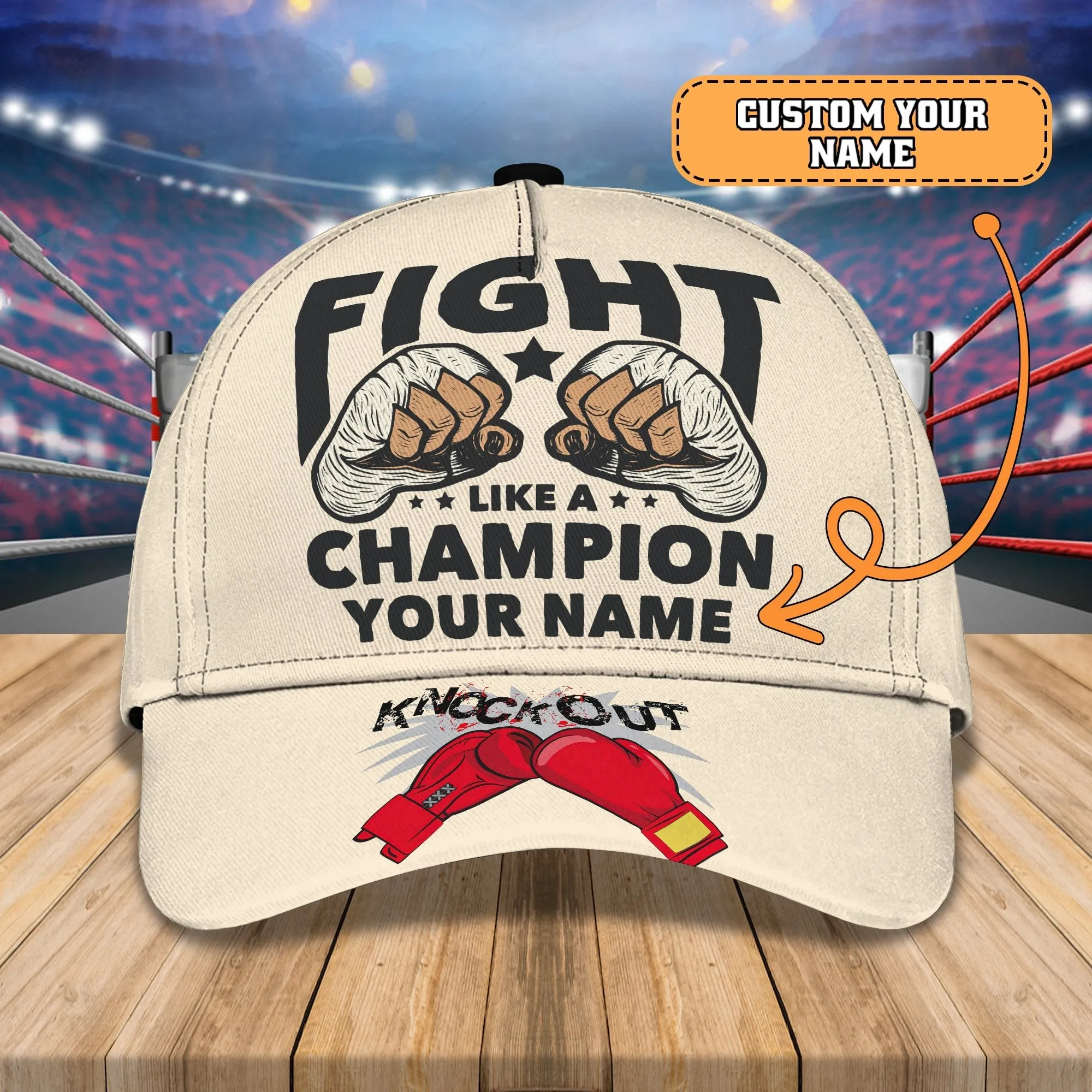 3D Classic Cap Boxing 3 Personalized Name Cap Dp348 Namashops