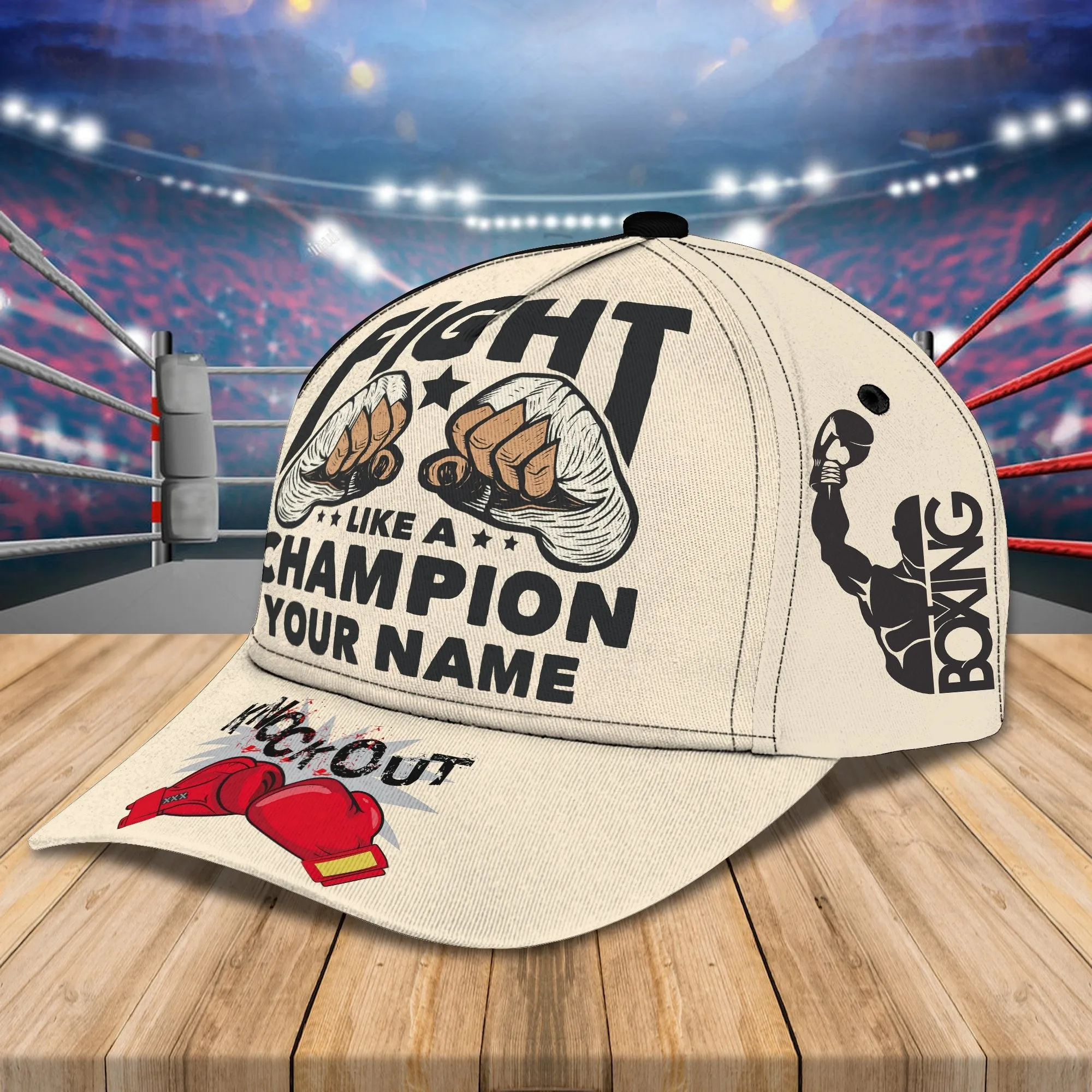 3D Classic Cap Boxing 3 Personalized Name Cap Dp348 Namashops