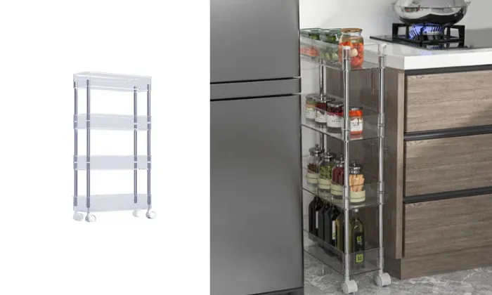 4 Tier Slide Out storage Organizer - Fine Living