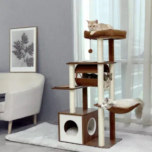 51.4" Cat Scratching Post / Tree / Pole - Brown