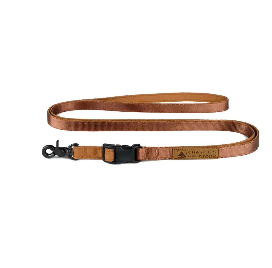 Adjustable Easy Dog Leash in Tan