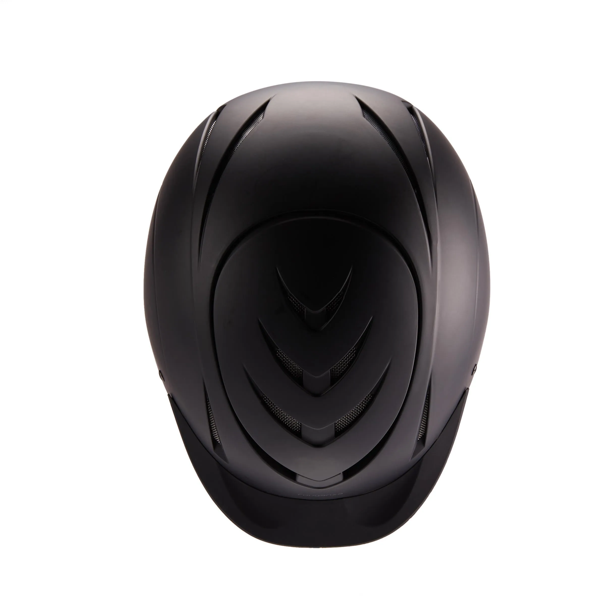 Adjustable helmet Fouganza 500 for riding, black