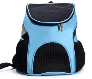 Breathable pet carrier mesh backpack for cats & dogs