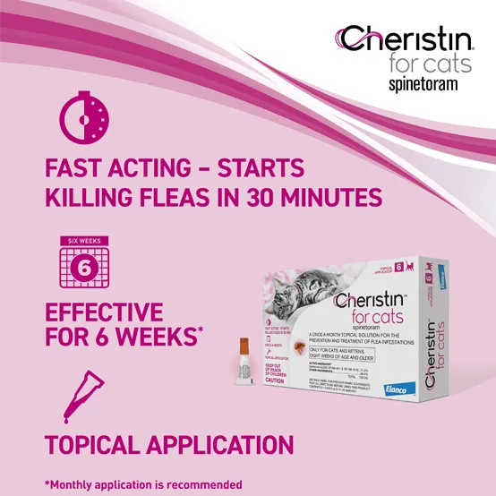 Cheristin Flea Treatment for Cats