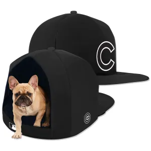 CHICAGO CUBS NOIR NAP CAP PLUSH DOG BED