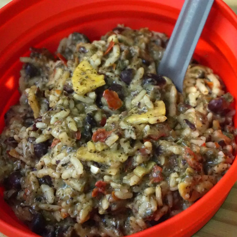Good to-Go Dehydrated Cuban Rice Bowl - Double Serving Pouch