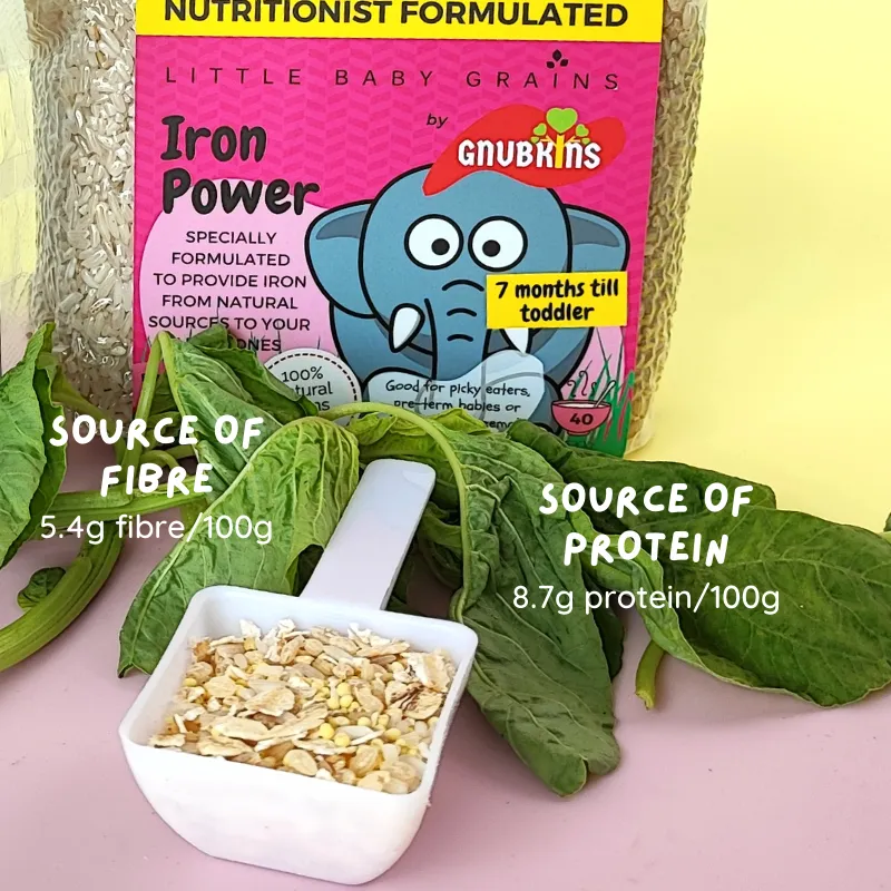 Little Baby Grains Nutritionist Formulated Iron Power 7  Months 520g
