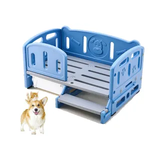 PAWS ASIA Wholesale Luxury Cute Waterproof Plastic Detachable Pet Sleeping Dog Bed With Stairs