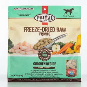 Primal Dog Pronto Freeze-Dried Chicken
