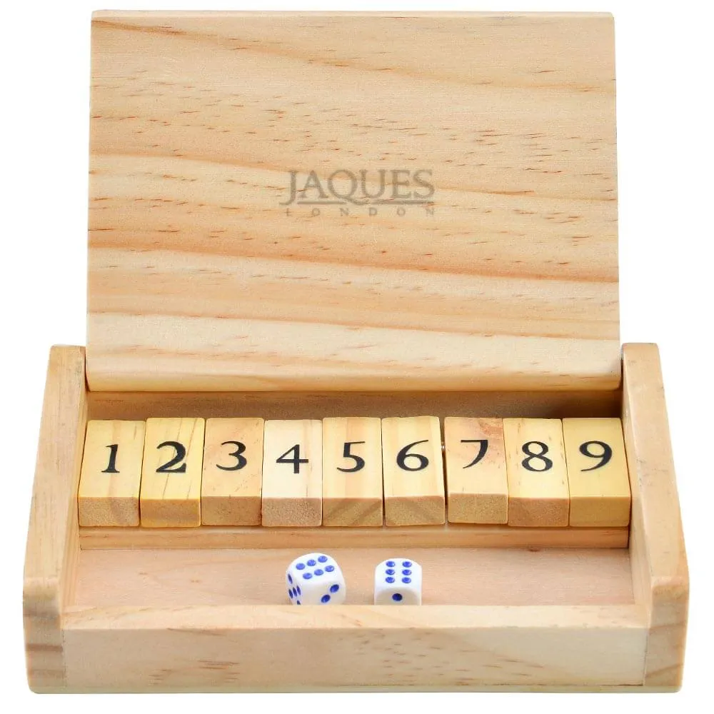 Shut The Box 9 Numbers - Travel Dice Game