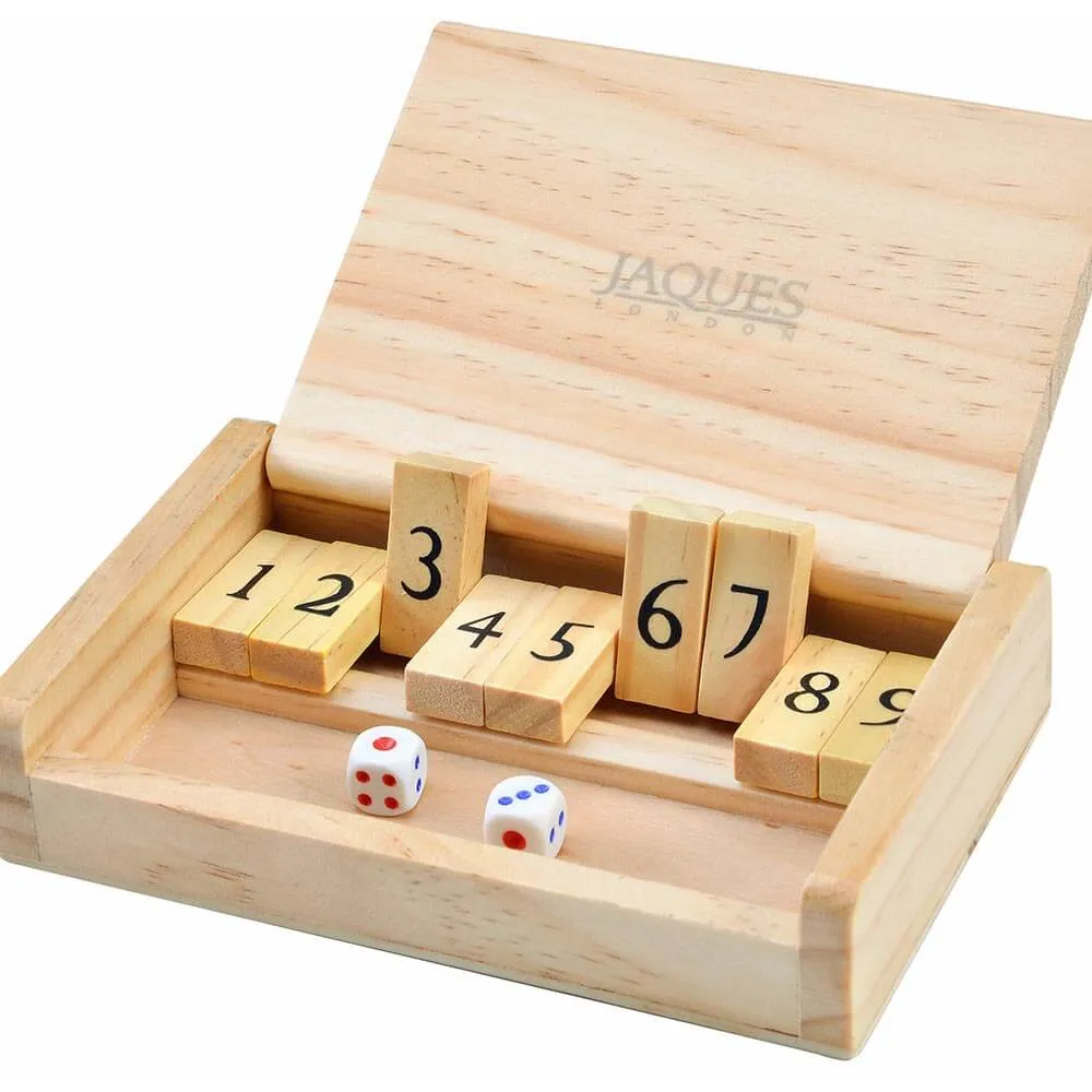 Shut The Box 9 Numbers - Travel Dice Game