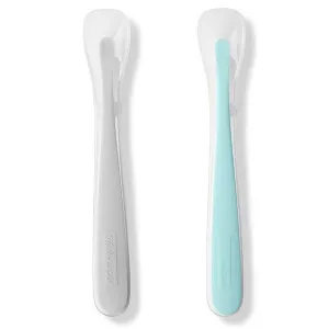 Skip Hop Easy Feed Spoons Teal & Grey