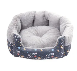 Square Shaped With Intergalactic Pattern - Large