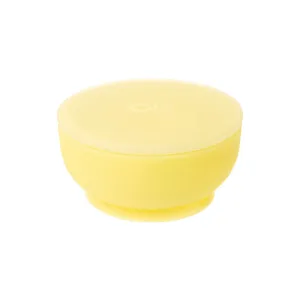 Suction Bowl with Lid VARIOUS COLOURS