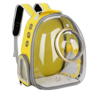Transparent Outing Portable Space Cat Backpack
