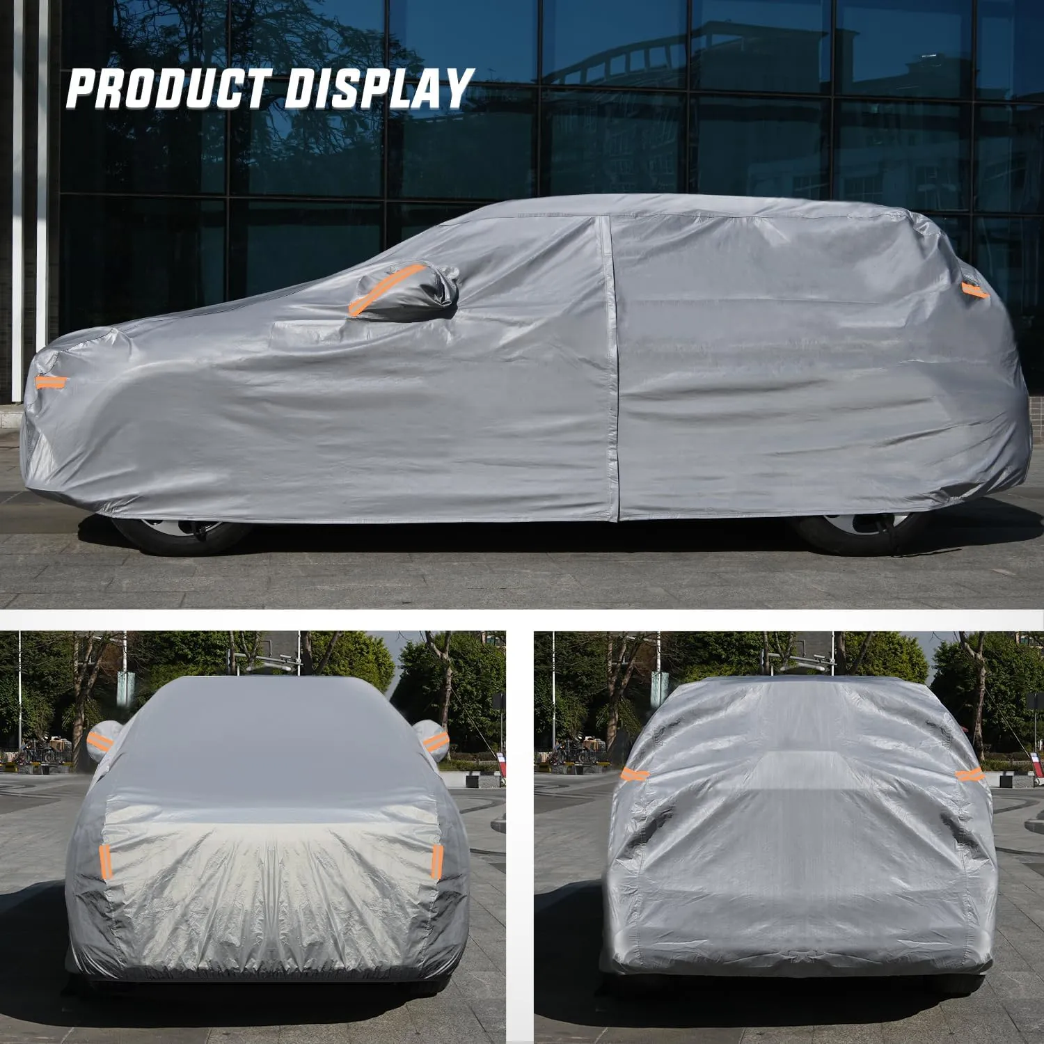 Universal Fit for SUV Jeep-Length (Up to 181in) Car Cover UV Protection